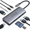 INCA Adapter ITPC-10TX USB-C 9-in-1 - Adapteris
