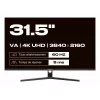 JAPANNEXT 4K UHD monitors 80 cm (31,5) 3840x2160 pikseļi, VA panelis, 5 ms, 60 Hz, AMD FreeSync, HDMI, DisplayPort (JN-V315UHDR)