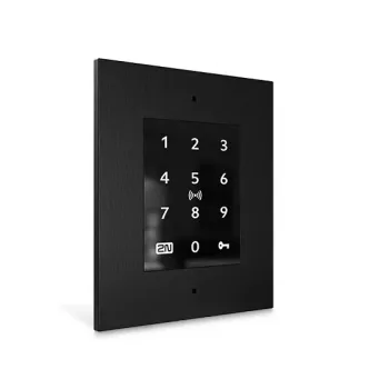 2N Access Unit 2.0 - pamata piekļuves kontroles lasītājs - piekļuves kodu lasītājs - piekļuves čipu/karšu lasītājs - Bluetooth - IP54 - tuvā lauka komunikācija (NFC) (9160347)