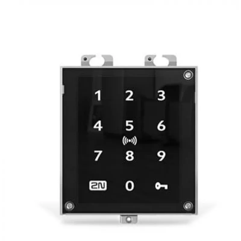 2N Access Unit 2.0 - pamata piekļuves kontroles lasītājs - piekļuves kodu lasītājs - piekļuves čipu/karšu lasītājs - Bluetooth - IP54 - tuvā lauka komunikācija (NFC) (9160347)