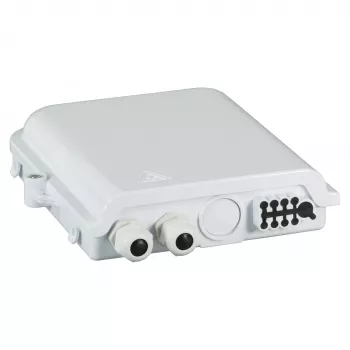 FTTH IP65 savienojuma kārba 16 šķiedrām, 8 sadalītājiem un šķiedru rezerves uzglabāšanai Ražotājs: EFB-Elektronik (FTTH-BOX-OUT-2)