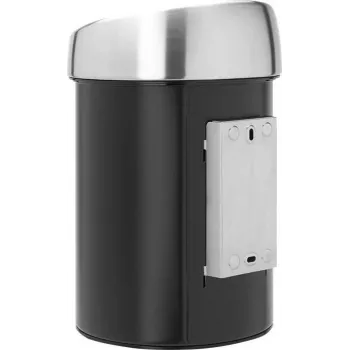 Atkritumu tvertne BRABANTIA Touch Bin 3 L matēti melna modelis 36 44 40 kompakts dizains