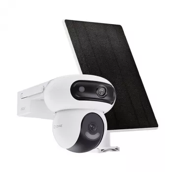 IP kamera Ezviz HB90 ar saules paneli 8 W, dubultā 4MP+4MP, Wi-Fi, AOV