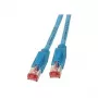 EFB-Elektronik RJ45 komutācijas kabelis Cat.6A S/FTP LSZH Draka UC900 TM21 zils 40 m ražotājs: EFB Elektronik (K8054.40)