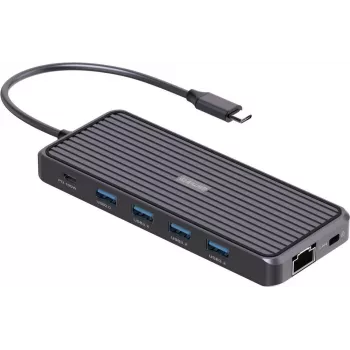 4smarts SmartDock 11w1 | 4x USB-A | USB-C PD 100W | RJ45 | Audio/Mikrofons | HDMI | 2x DP