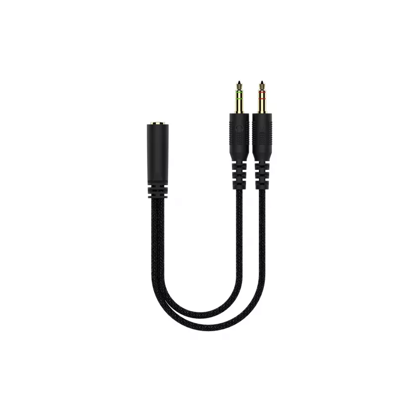 Deltaco GAM-190 Gaming Headset Proteinleder 3,5 mm Kabel schwarz