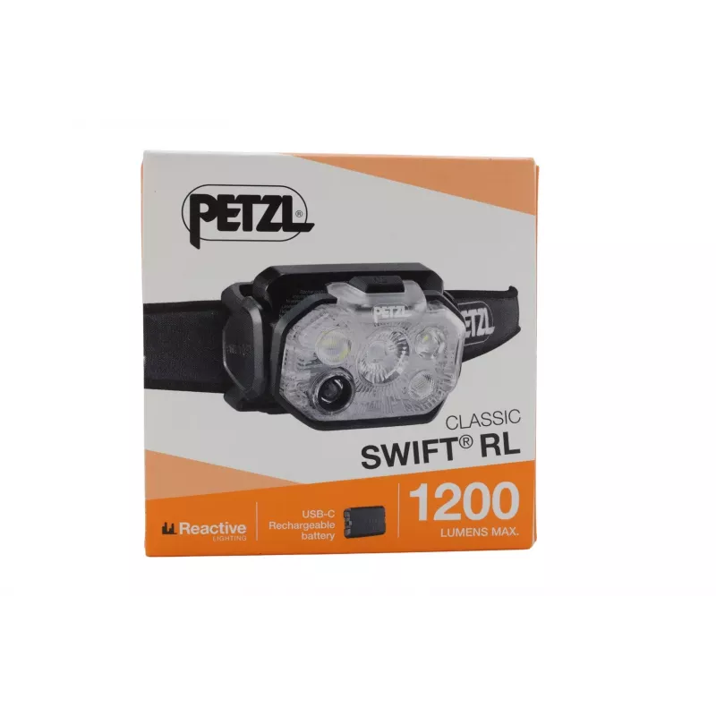 Petzl E095BD00 galvas lukturis SWIFT® RL CLASSIC melns