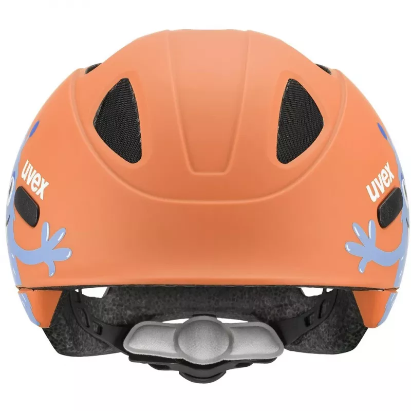 Bērnu velosipēdu ķivere UVEX Oyo Style – izmērs 50–54 cm, krāsa Monster Papaya (matēta)