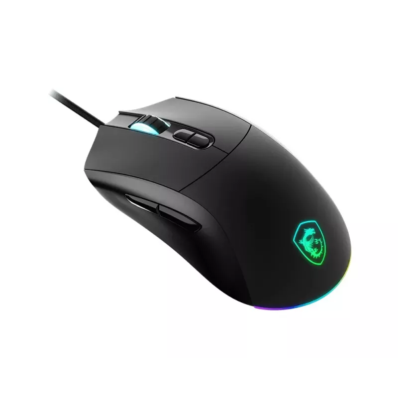 MSI Forge GM320 spēļu pele, melna, USB - optiskā