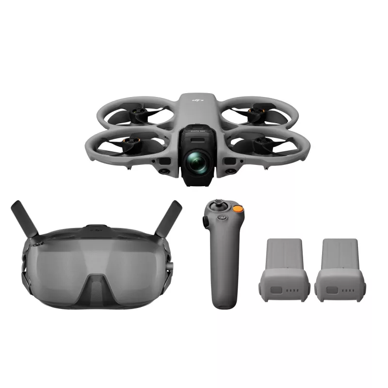 DJI Avata 360 Motion Fly More Combo ar brillēm N3 - 64 MP 360° kameras drons 4 rotori