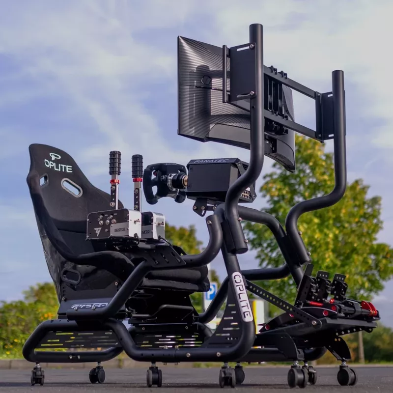 OPLITE Cockpit GTR S8 Infinity Melns retail (Freight Delivery)