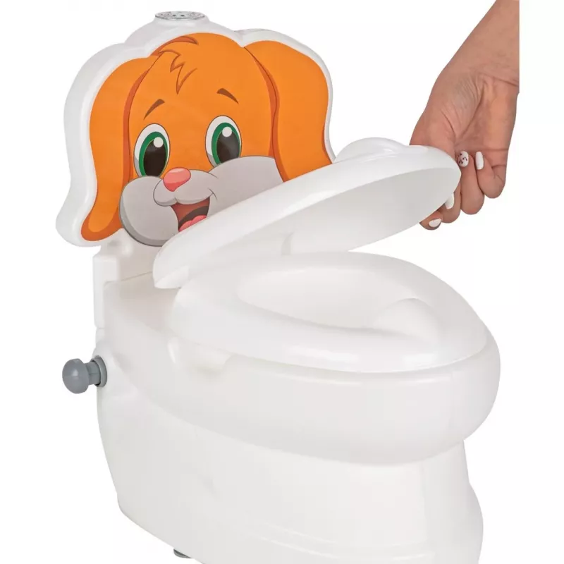 Jamara BAY suņu podiņš 21,5 cm sēdekļa augstums Maks. 25 kg Balts