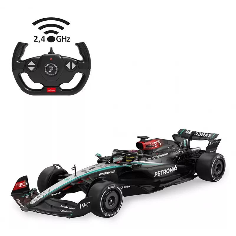 JAMARA Mercedes AMG W15 F1 1 12 Performance melns 2,4 GHz (402250)