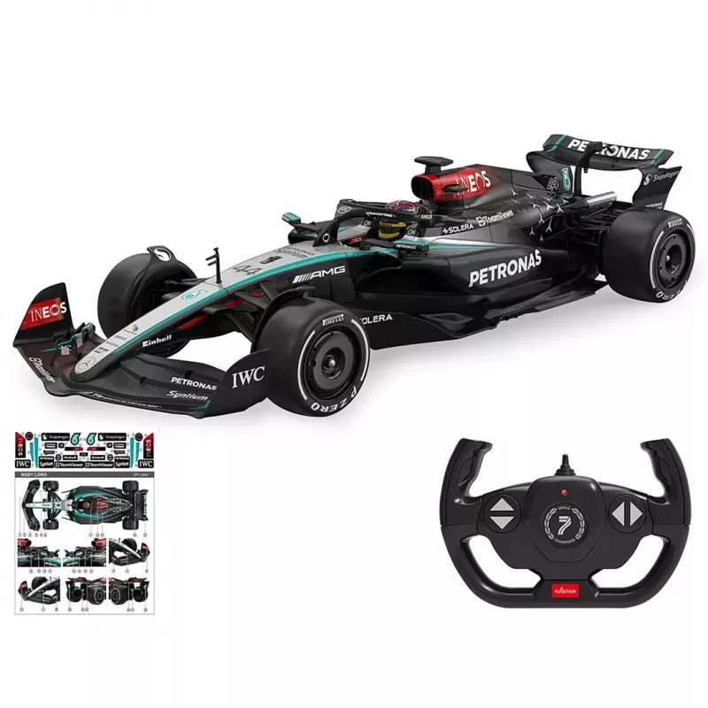 JAMARA Mercedes AMG W15 F1 1 12 Performance melns 2,4 GHz (402250)