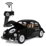 Jamara VW Beetle RC Diecast 1:18 melns 27 MHz - tālvadības elektriskā RC automašīna