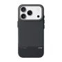 Laut Kev Protect - futrālis ar statīvu iPhone 17 Pro, saderīgs ar MagSafe (melns)