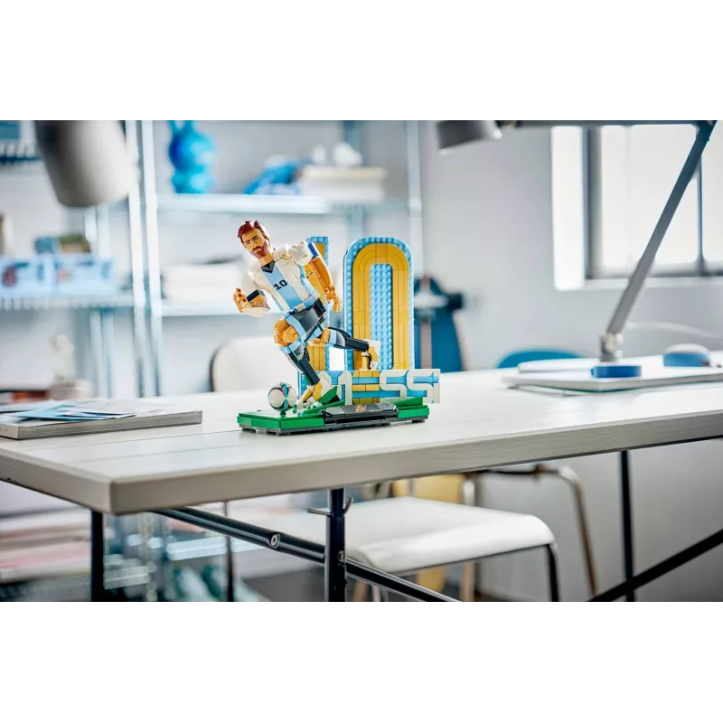 LEGO Editions Sports 43015 Lionels Mesi — futbola leģenda