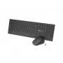 Komplekts 2v1 Natec Stingray 2 tastatūra+pele US bezvadu noliecams ritenītis