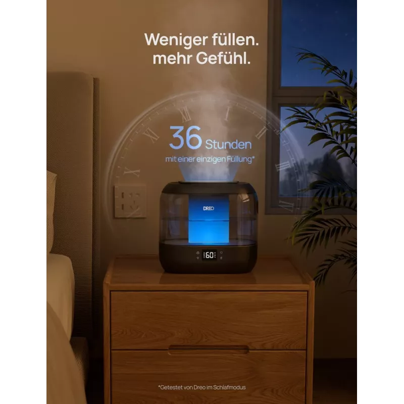 Dreo - Gaisa mitrinātājs 420S 4L, 36h, 420 - Smart
