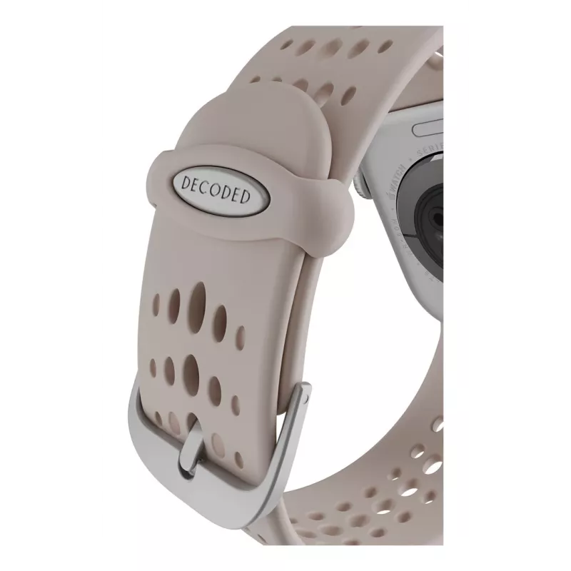 Decoded Silicone Ares O Band - Silikona siksna Apple Watch 40/42 mm (māla krāsa)