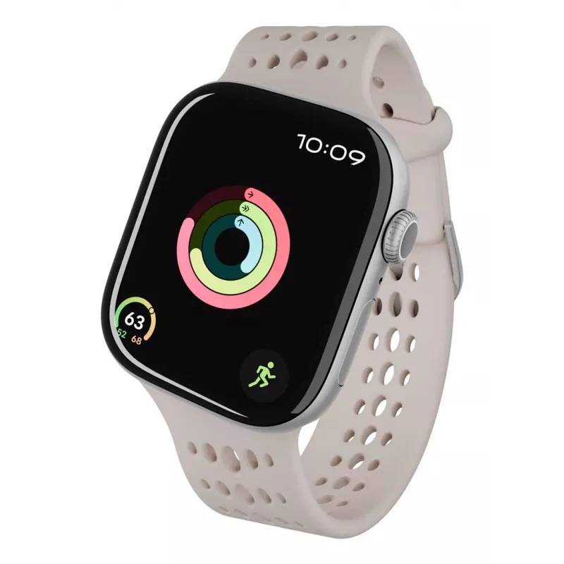 Decoded Silicone Ares O Band - Silikona siksna Apple Watch 40/42 mm (māla krāsa)