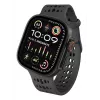 Decoded Silicone Ares O Band - Silikona siksna Apple Watch 44/46/49 mm (melna)