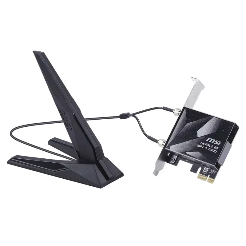 Tīkla karte Herald BE9400 WiFi 7 PCIe