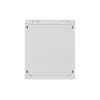 Sienas stiprinājuma rack skapis 19 collas 12U 540x350 pelēks stikla durvis (plakans iepakojums)