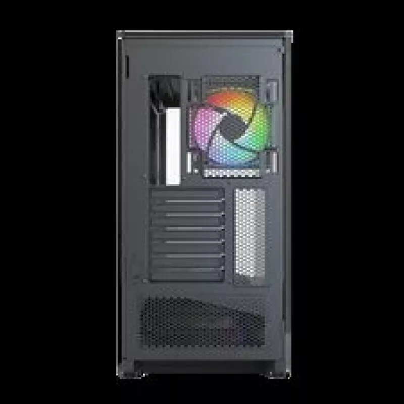 Montech Sky 3 PC korpuss, Midi-Tower, ATX, ARGB, rūdīts stikls – melns