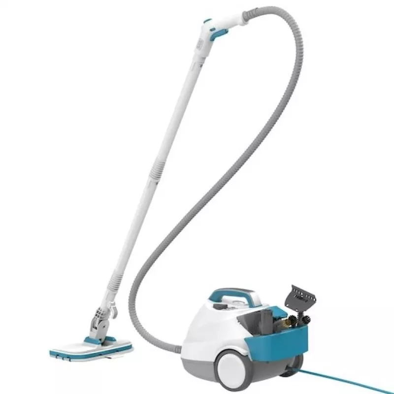 Black & Decker BHSMP2314-QS tvaika tīrītājs Cilindrisks tvaika tīrītājs 1.2 L 2300 W Zils, Balts