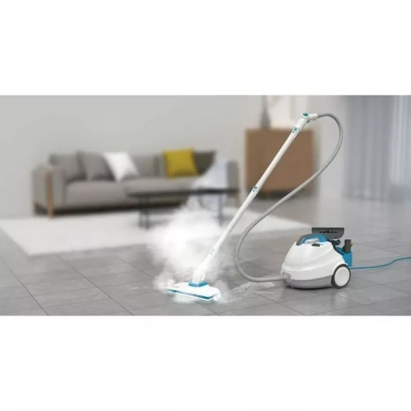 Black & Decker BHSMP2314-QS tvaika tīrītājs Cilindrisks tvaika tīrītājs 1.2 L 2300 W Zils, Balts
