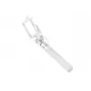 Selfie stick Monopod wired balta