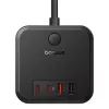 Baseus PowerCombo Universal pagarinātājs iekštelpām melns