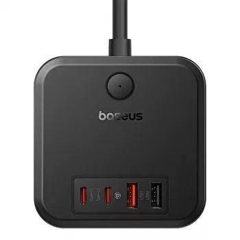 Baseus PowerCombo Universal pagarinātājs iekštelpām melns