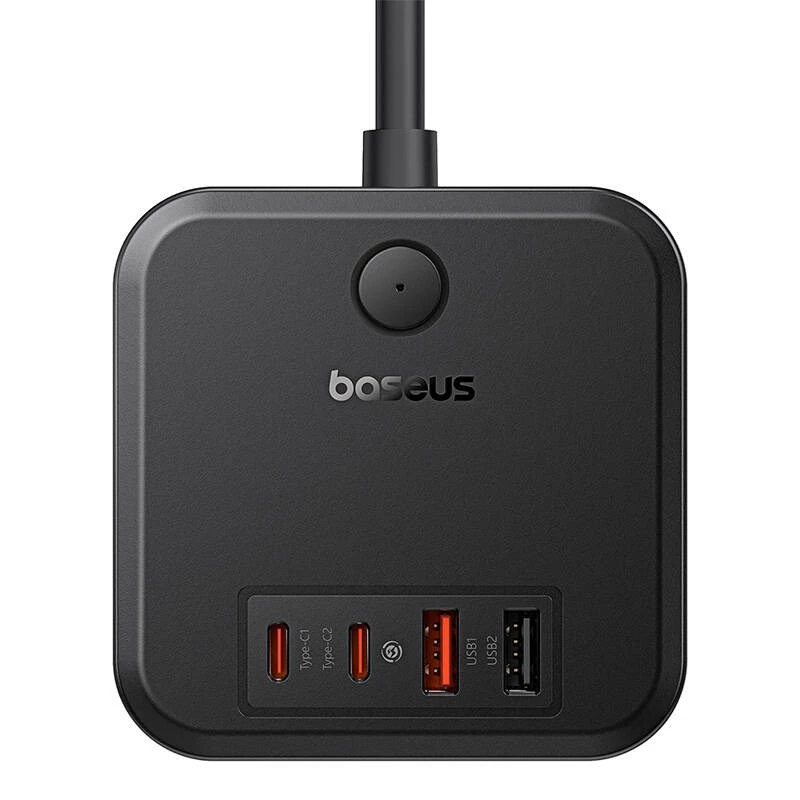 Baseus PowerCombo Universal pagarinātājs iekštelpām melns