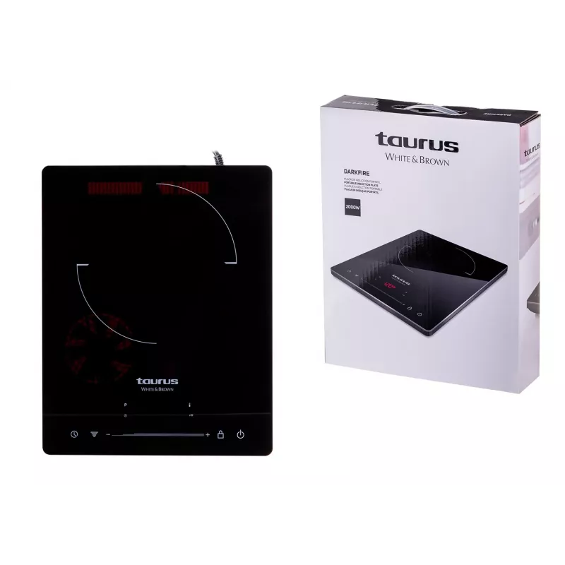 Taurus Darkfire brīvi stāvoša indukcijas plīts virsma