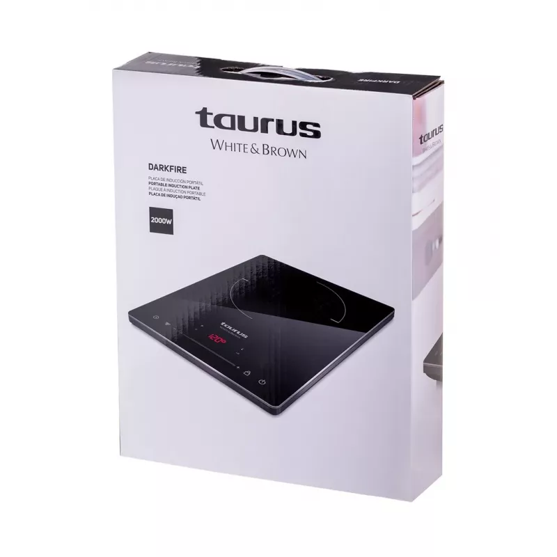 Taurus Darkfire brīvi stāvoša indukcijas plīts virsma