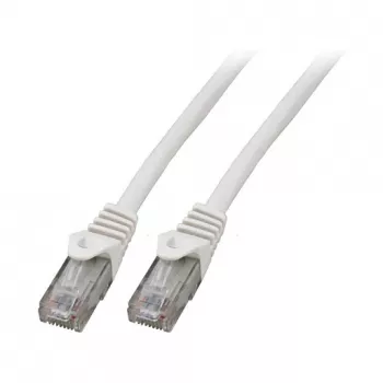 EFB RJ45 komutācijas kabelis Cat.5e U/UTP LSZH CCA AWG24/7 balts 4m