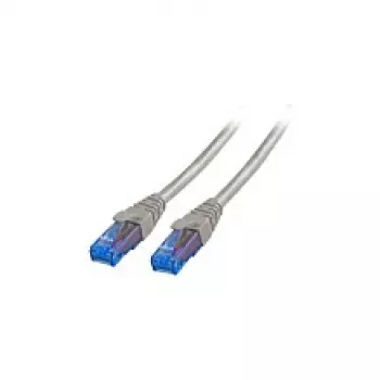 EFB RJ45 komutācijas kabelis Cat.6A U/UTP LSZH Premium 500MHz pelēks 15m