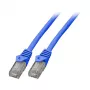 EFB RJ45 komutācijas kabelis Cat.5e U/UTP LSZH CCA AWG24/7 zils 2m