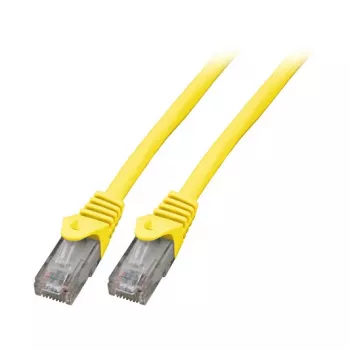 EFB-Elektronik RJ45 Patchkabel Cat.5e U/UTP LSZH CCA AWG24/7 gelb 1m Hersteller: EFB Elektronik (K8110GE.1)