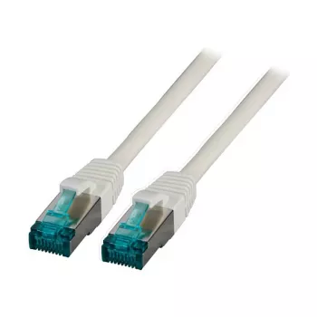 EFB RJ45 komutācijas kabelis S/FTP Cat.6A LSZH 15,00 m pelēks