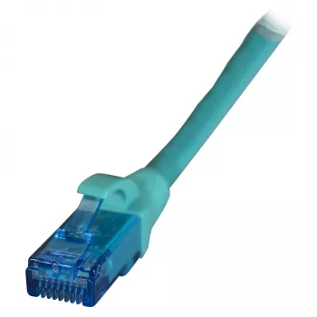EFB RJ45 komutācijas kabelis Cat.6A U/UTP LSZH Premium 500MHz zaļš 15m