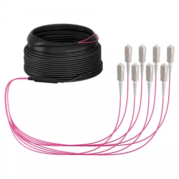 EFB Trunk kabelis U-DQ(ZN)BH OM4 8G (1x8) SC-SC 40m Dca LSZH