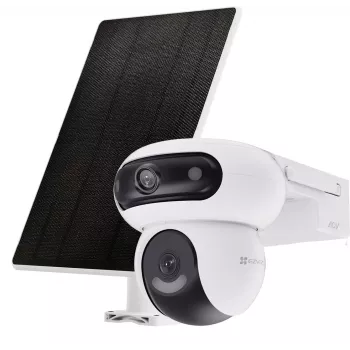 IP kamera Ezviz HB90X Dual 4G Wi-Fi Kit 4MP+4MP ar saules paneli 8W