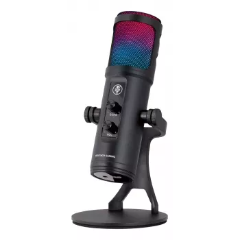 Deltaco Gaming RGB straumēšanas mikrofons melns