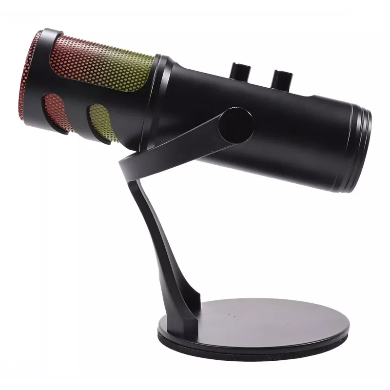 Deltaco Gaming RGB straumēšanas mikrofons melns