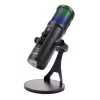 Deltaco Gaming RGB straumēšanas mikrofons melns