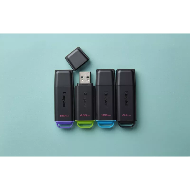 Kingston Technology DataTraveler 64GB pārnēsājams USB 3.2 Gen 1 Exodia melns