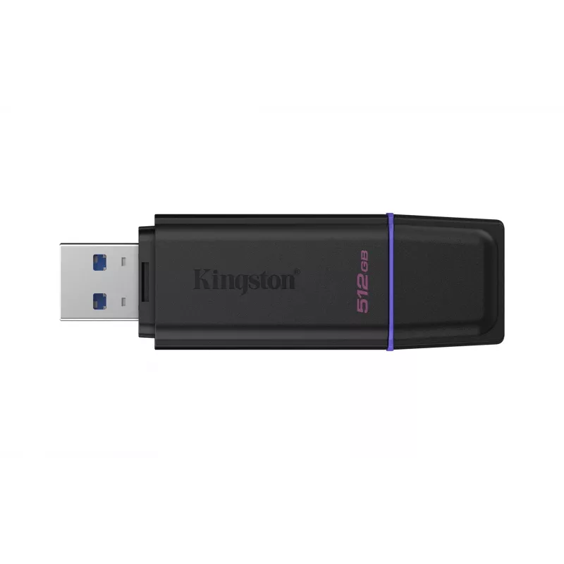 Kingston Technology DataTraveler 512GB portatīvais USB 3.2 Gen 1 Exodia melns/purpurs